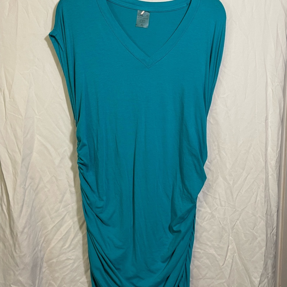 Calia by Carrie Underwood Ruched Side Tunic